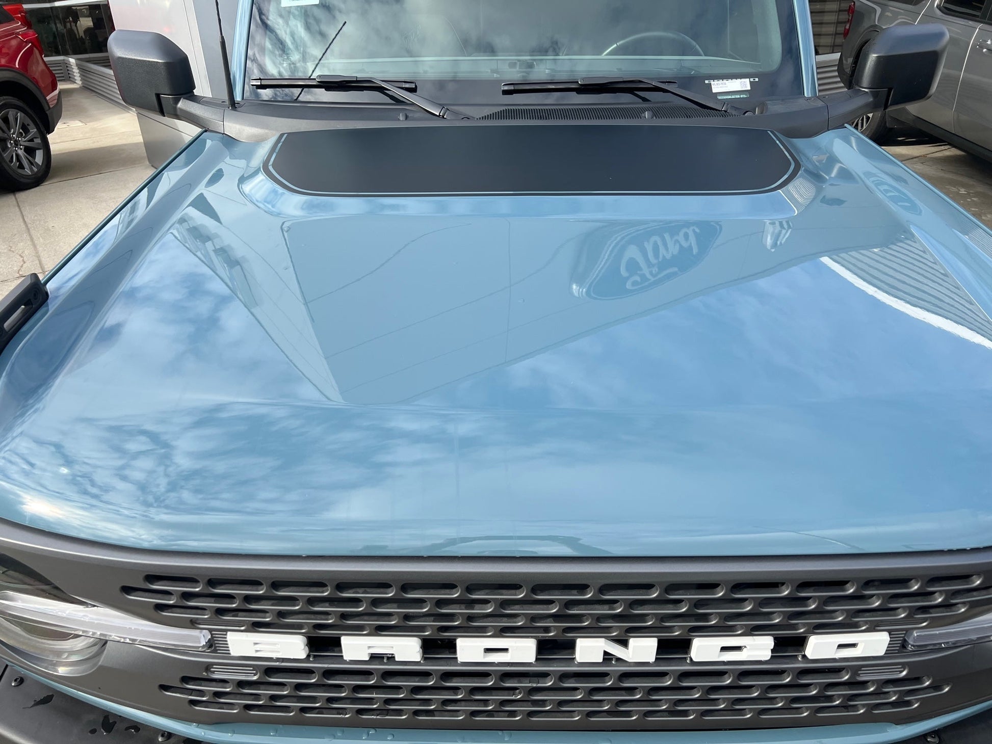 Stripe Hood Decal for 2021 - 2025 Ford Bronco - Speedlogix