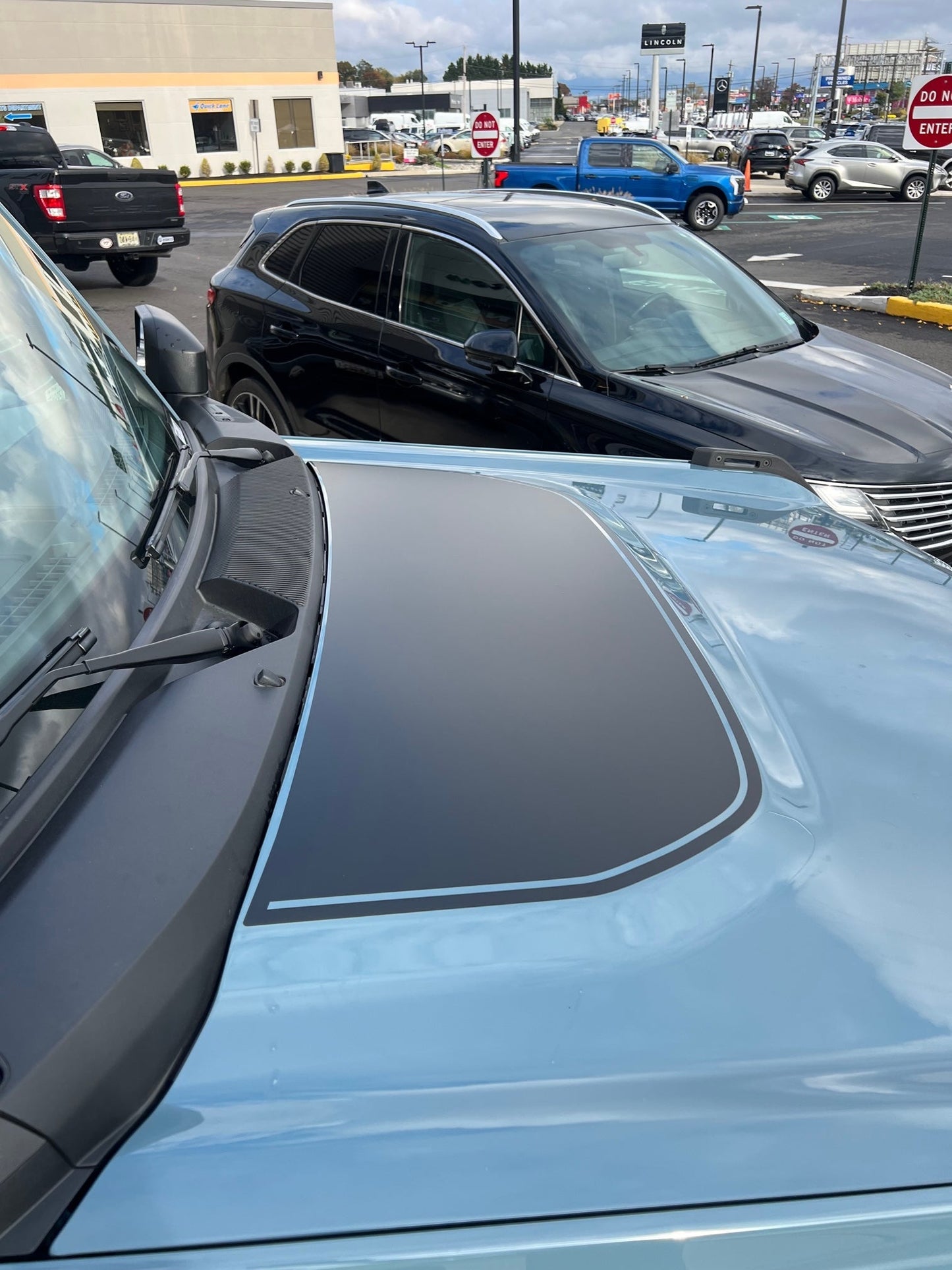 Stripe Hood Decal for 2021 - 2025 Ford Bronco - Speedlogix