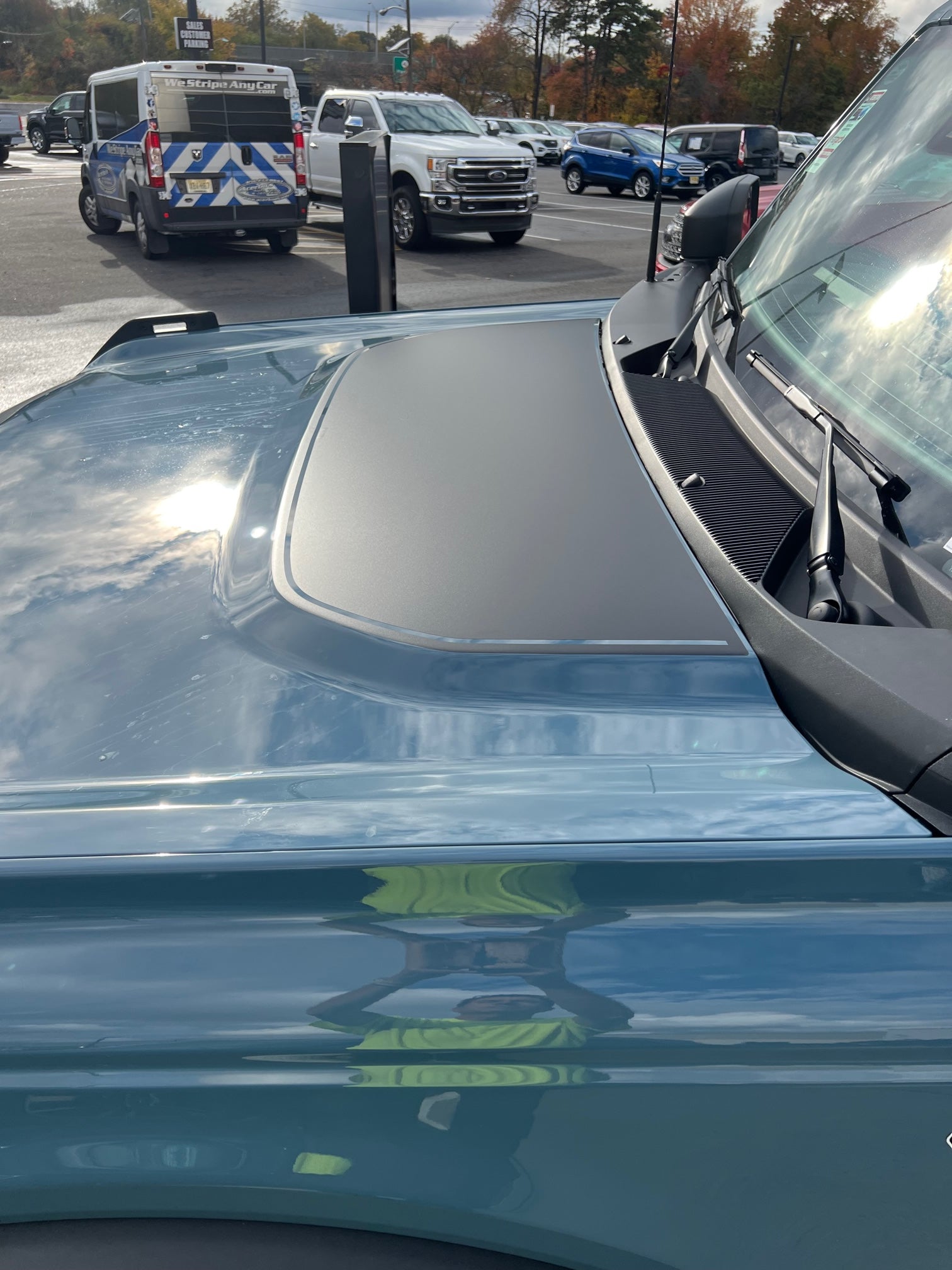 Stripe Hood Decal for 2021 - 2025 Ford Bronco - Speedlogix