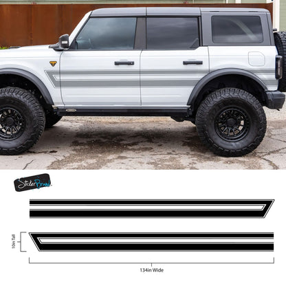 Stripes Graphic Decal for Ford Bronco. 7029 - Speedlogix