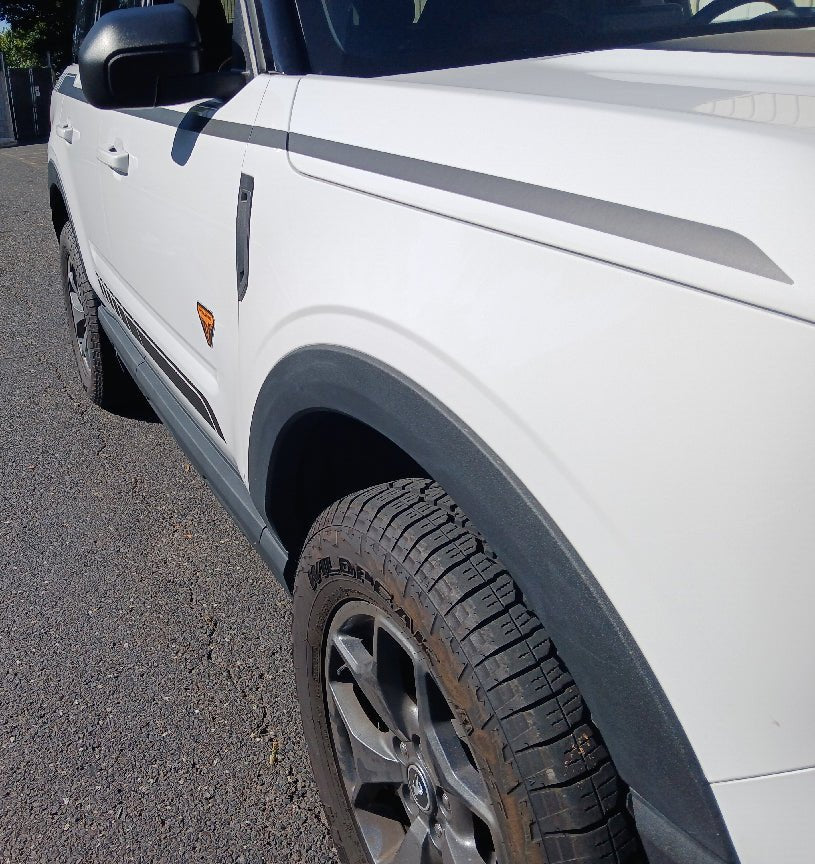 Strobe Side Stripe Decals for 2021 - 2025 Ford Bronco Sport (x4) - Speedlogix