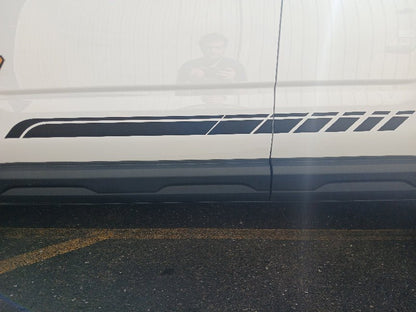 Strobe Side Stripe Decals for 2021 - 2025 Ford Bronco Sport (x4) - Speedlogix