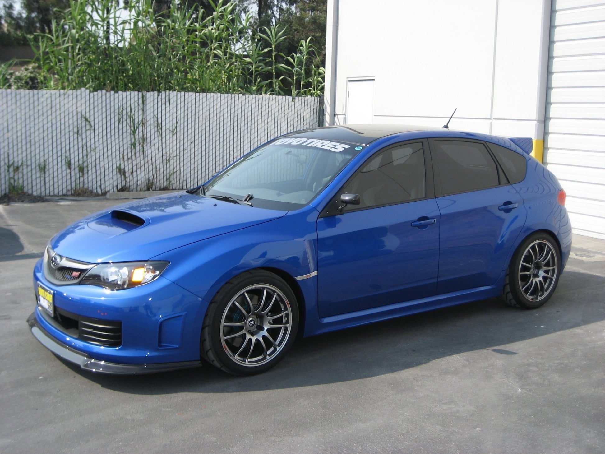 Subaru Impreza STI Hatchback Carbon Fiber Front Airdam/ Lip 2008 - 2010 - Speedlogix