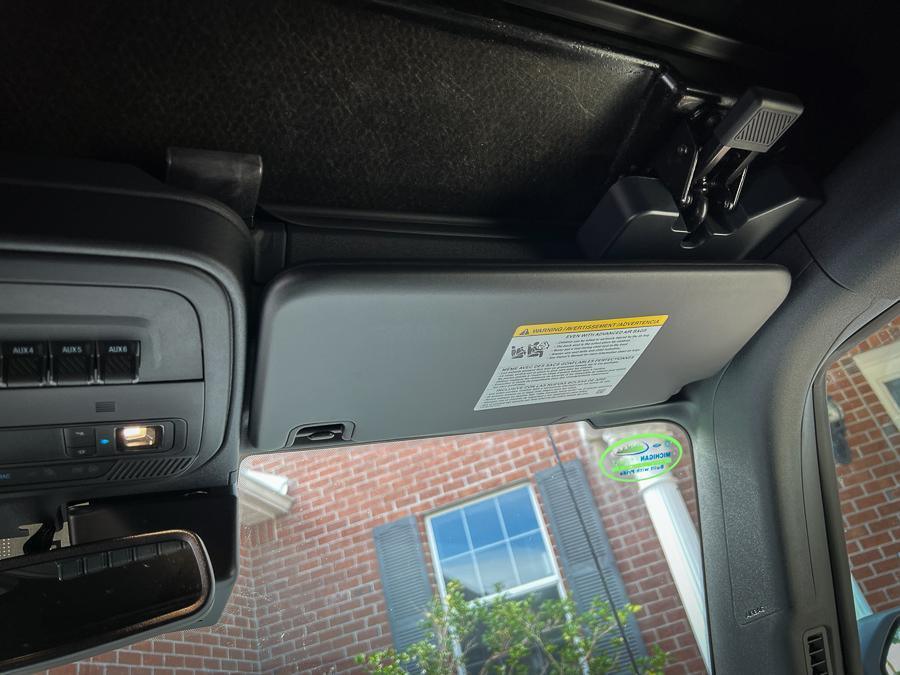 Sun Visor Warning Overlays - 2021+ Bronco Sport - Speedlogix