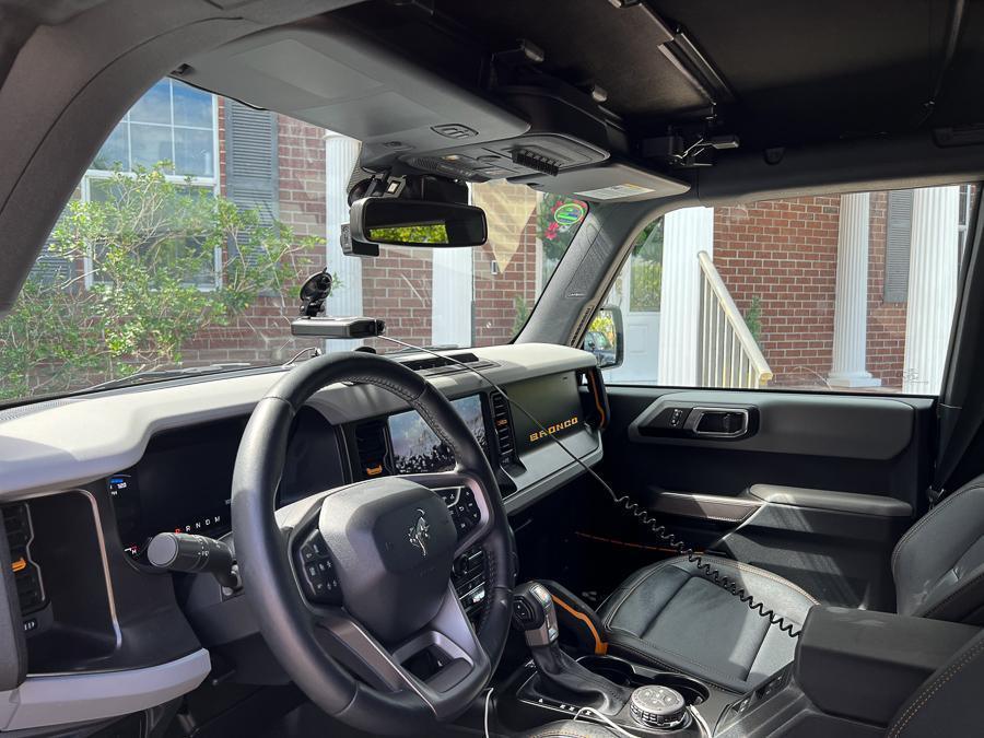 Sun Visor Warning Overlays - 2021+ Bronco Sport - Speedlogix