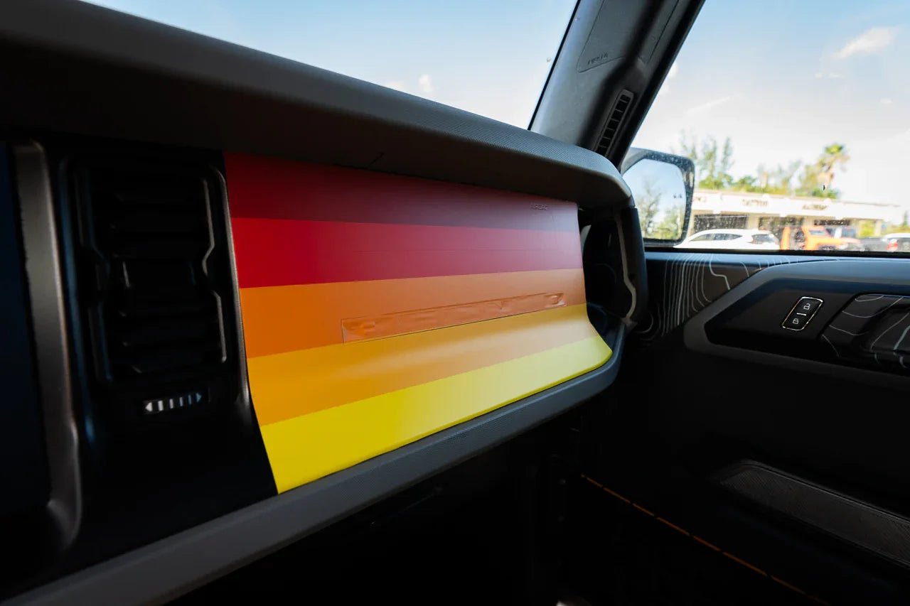 Sunset Dash Overlay - 2021+ Bronco - Speedlogix