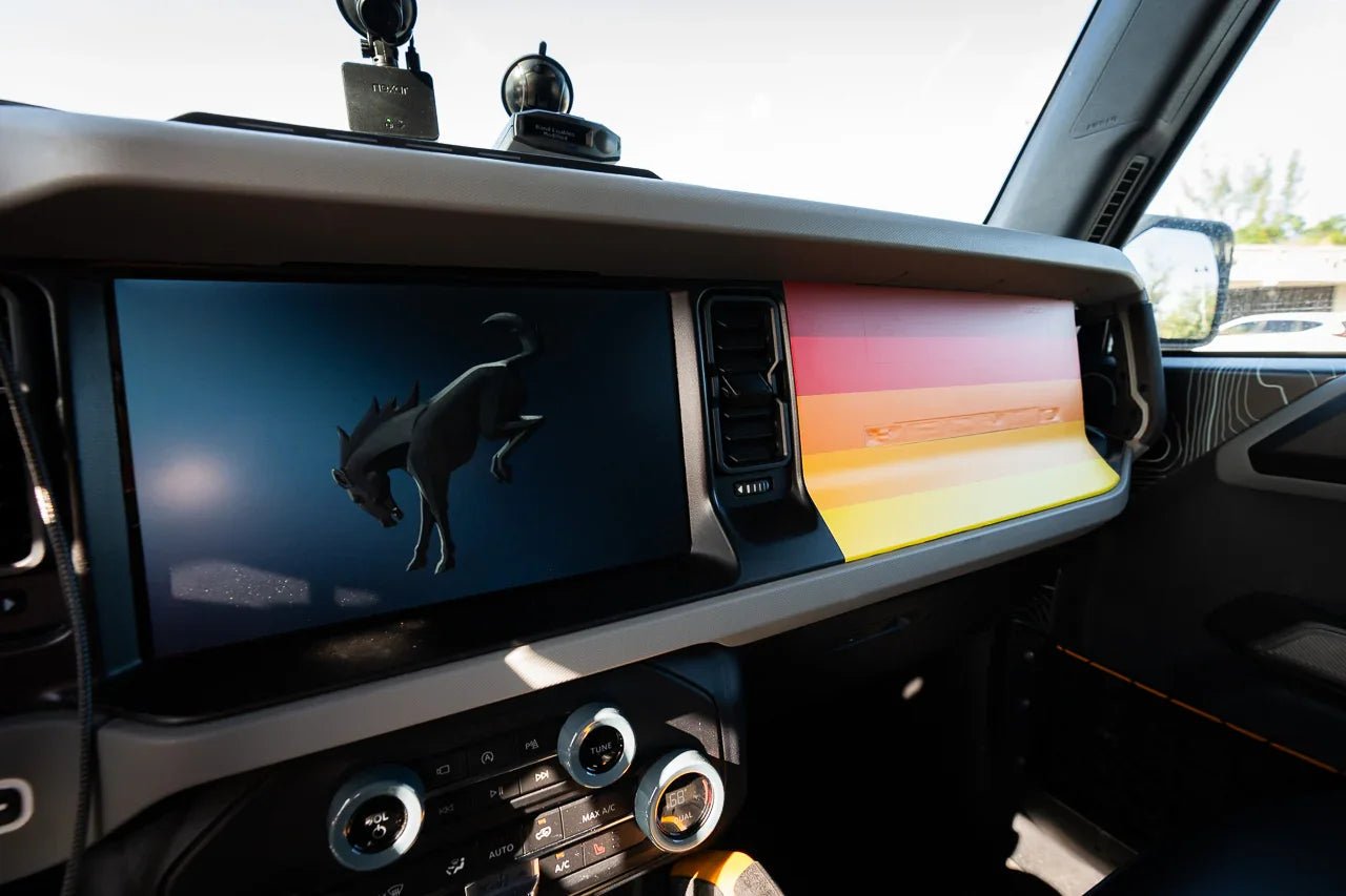 Sunset Dash Overlay - 2021+ Bronco - Speedlogix