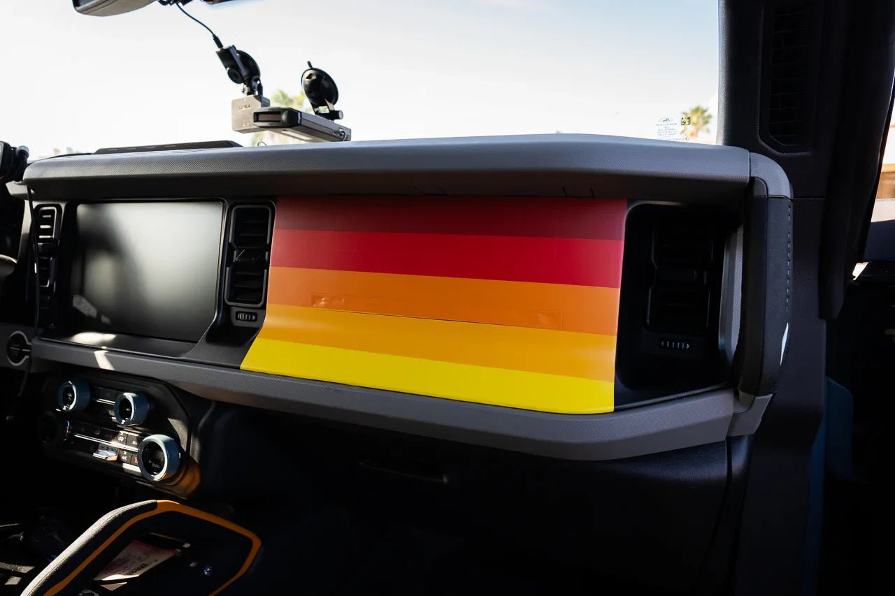 Sunset Dash Overlay - 2021+ Bronco - Speedlogix