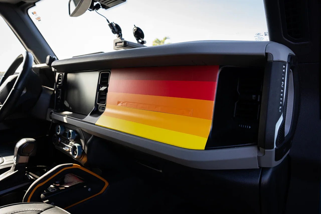 Sunset Dash Overlay - 2021+ Bronco - Speedlogix