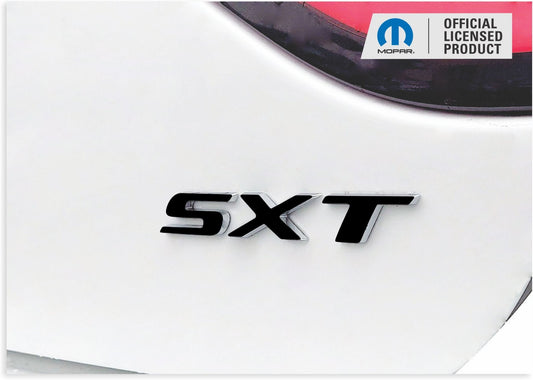 SXT Trunk Emblem Overlay Decal - Dodge Charger SXT - Speedlogix