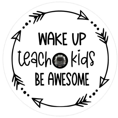 Wake Up Teach Kids Be Awesome Bronco Spare Tire Cover