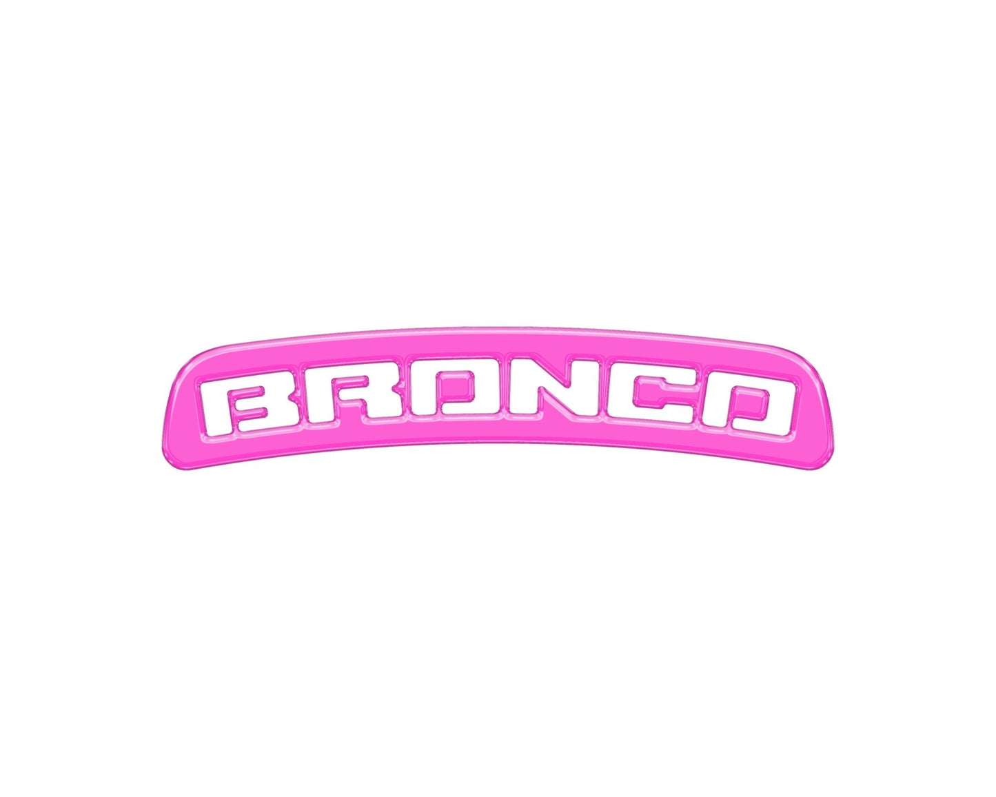 Third Brake Light Overlay Fits 2021 - 2026 Ford Bronco - Speedlogix
