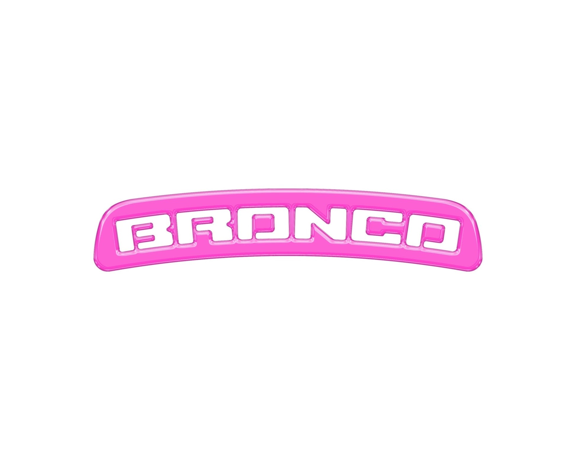 Third Brake Light Overlay Fits 2021 - 2026 Ford Bronco - Speedlogix