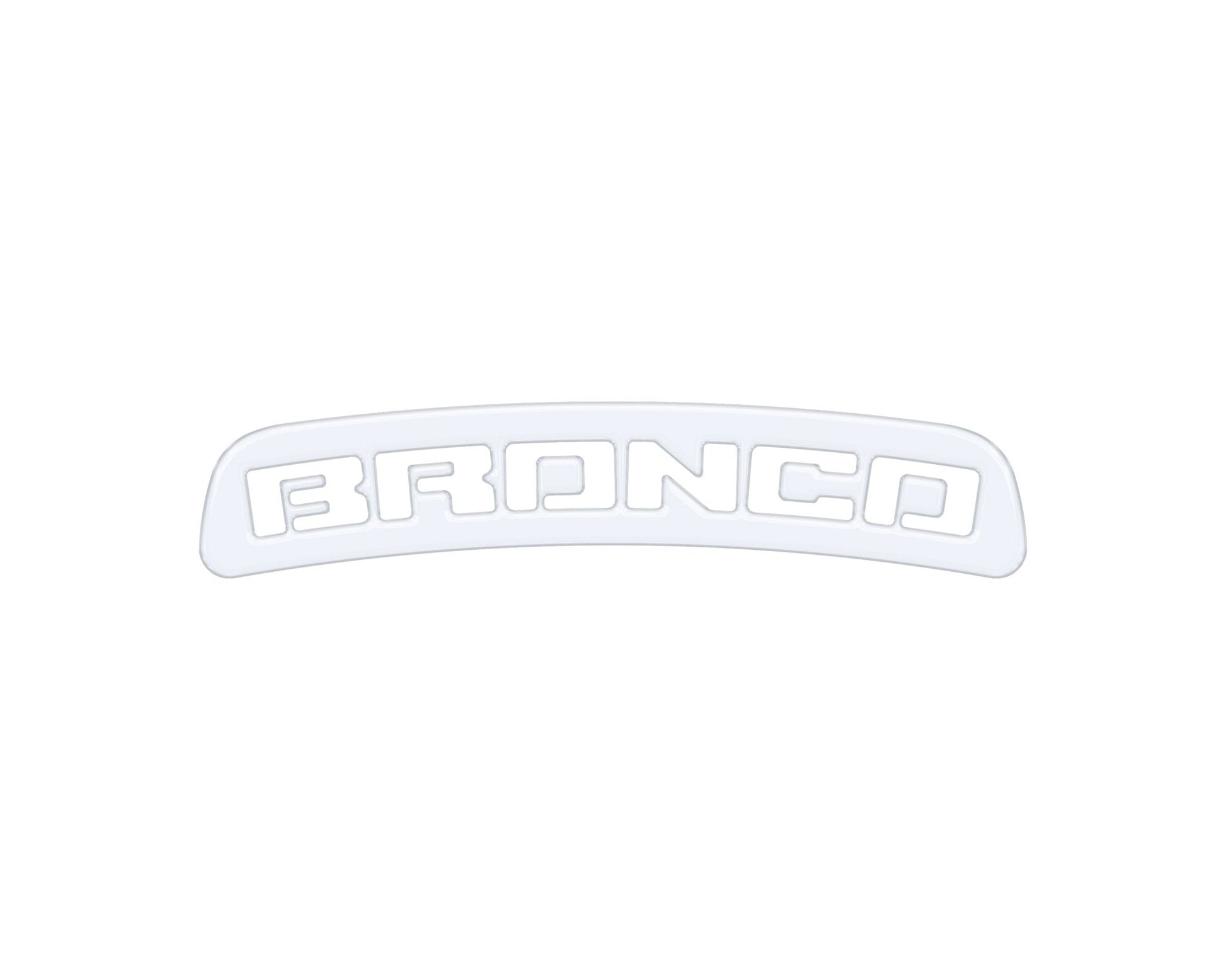 Third Brake Light Overlay Fits 2021 - 2026 Ford Bronco - Speedlogix