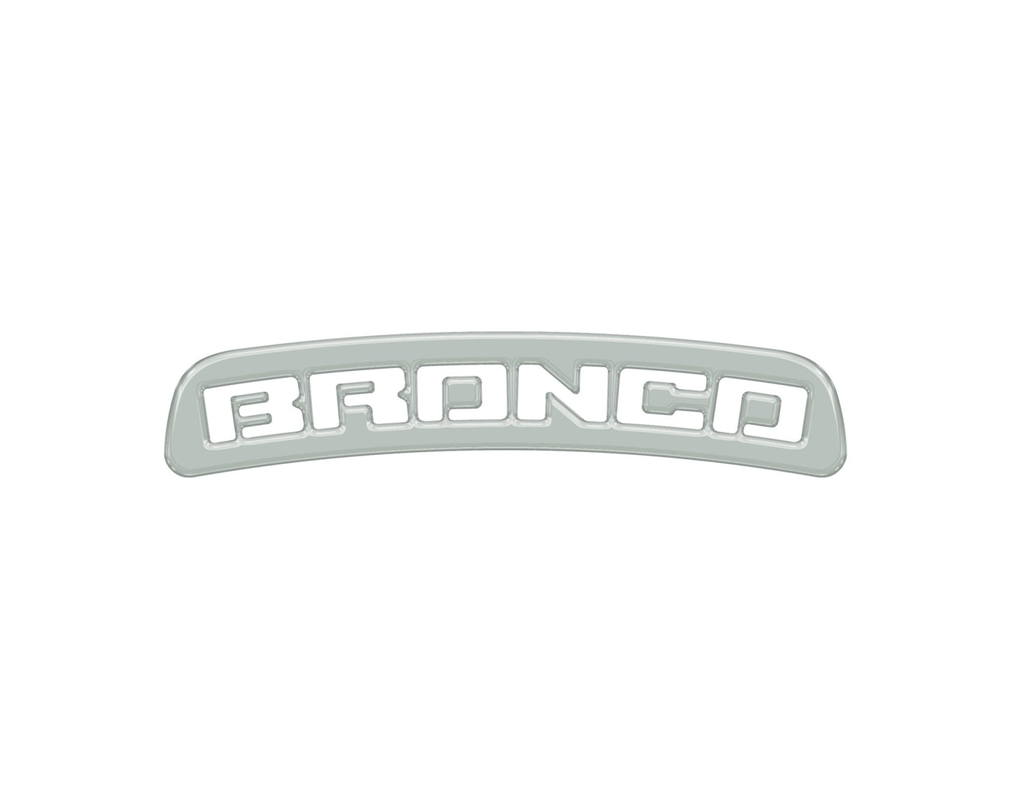 Third Brake Light Overlay Fits 2021 - 2026 Ford Bronco - Speedlogix