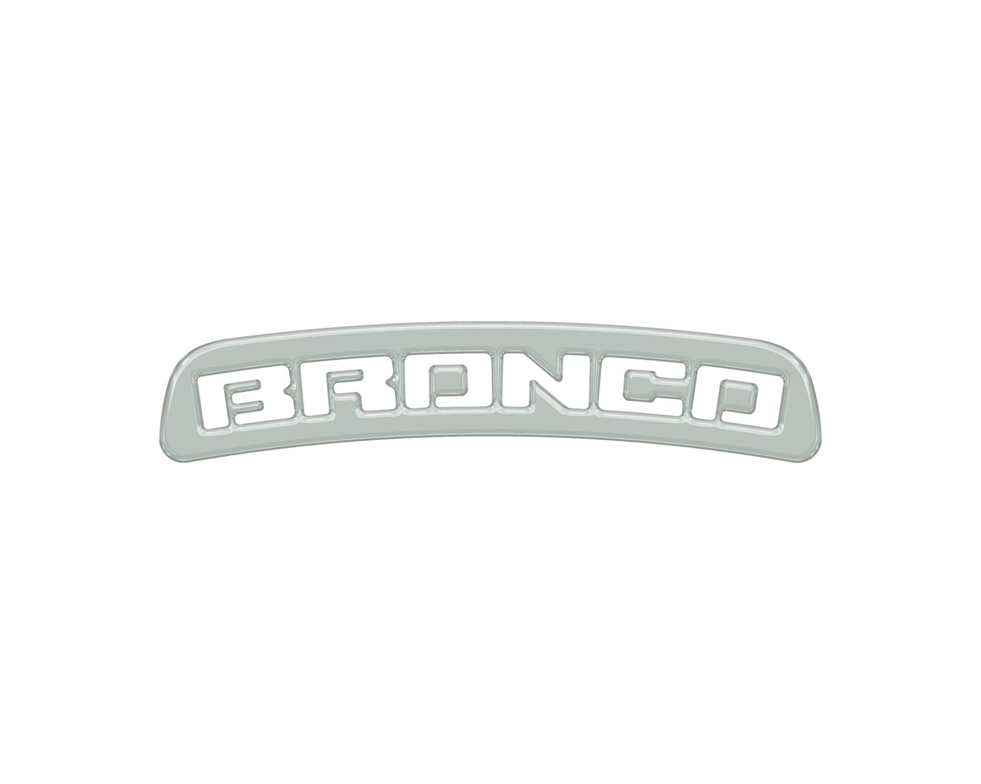 Third Brake Light Overlay Fits 2021 - 2026 Ford Bronco - Speedlogix