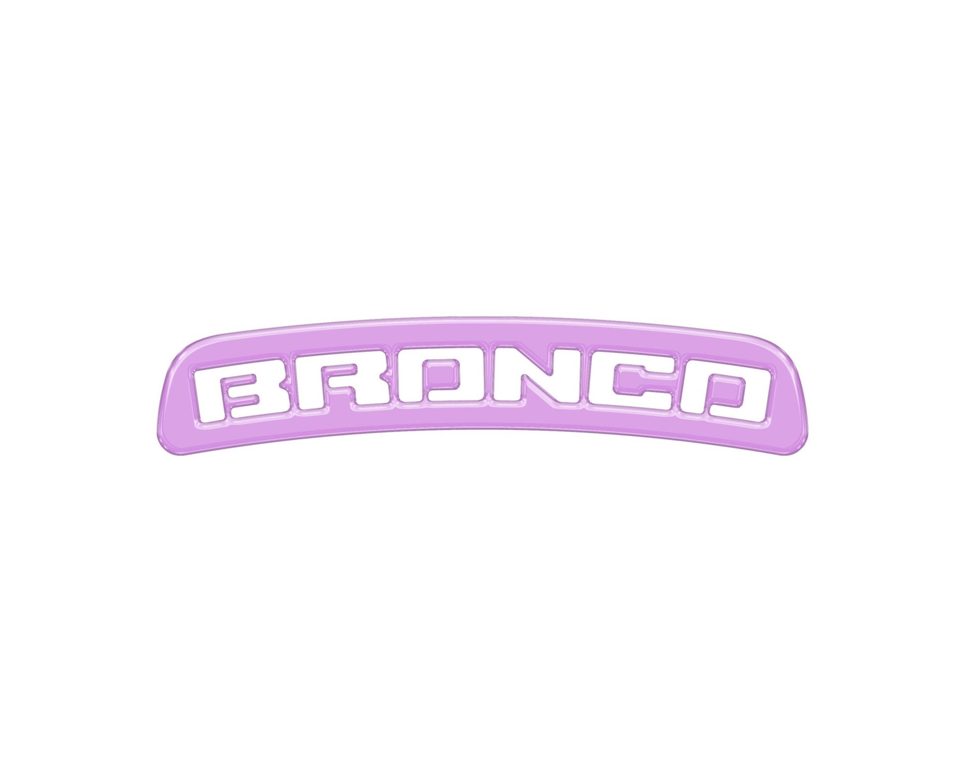 Third Brake Light Overlay Fits 2021 - 2026 Ford Bronco - Speedlogix