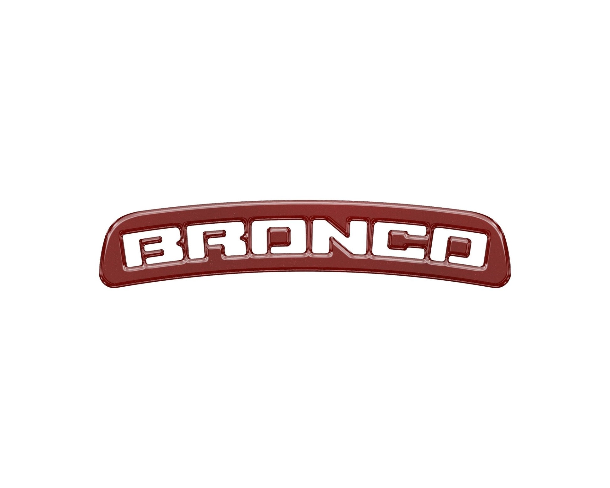 Third Brake Light Overlay Fits 2021 - 2026 Ford Bronco - Speedlogix