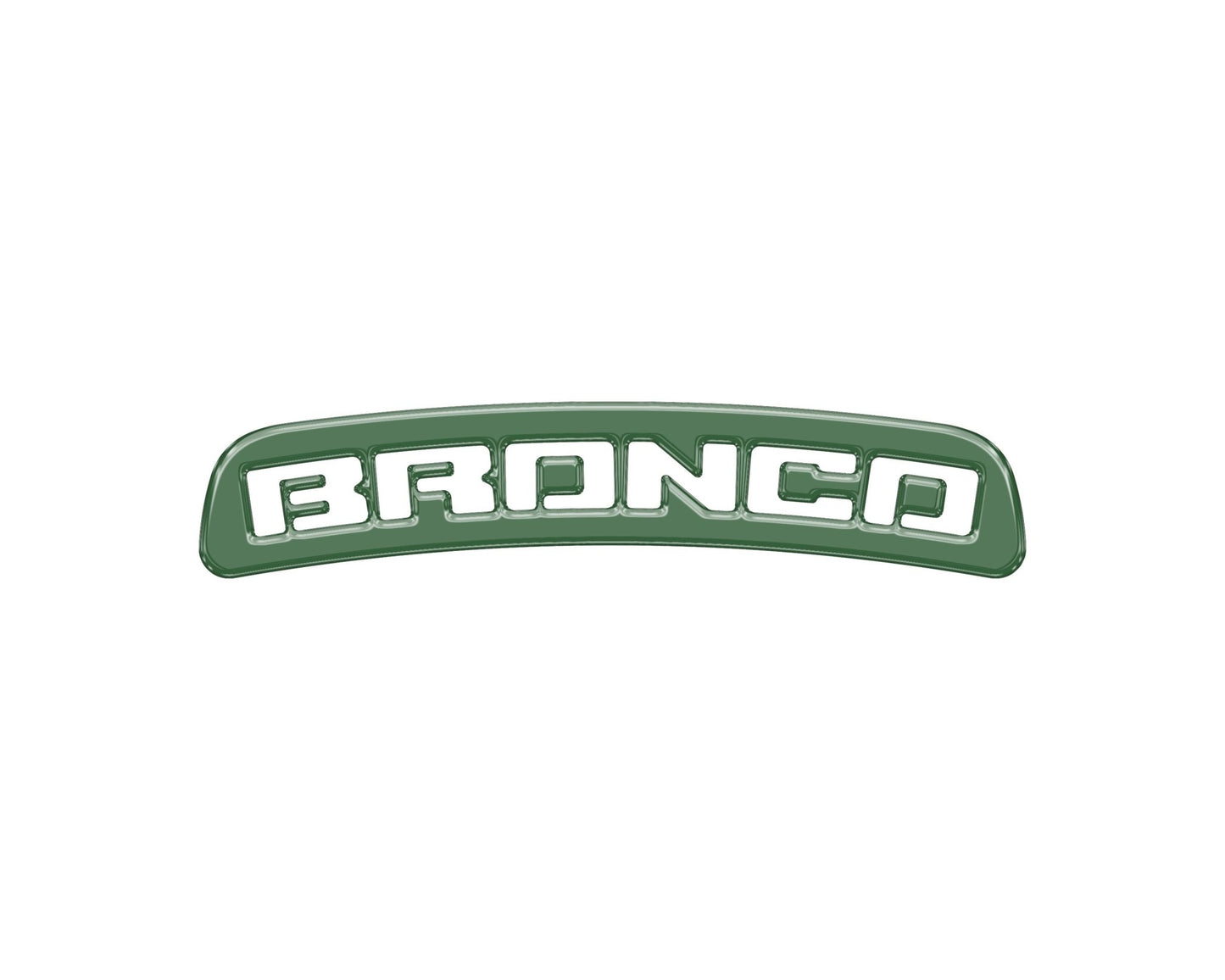 Third Brake Light Overlay Fits 2021 - 2026 Ford Bronco - Speedlogix