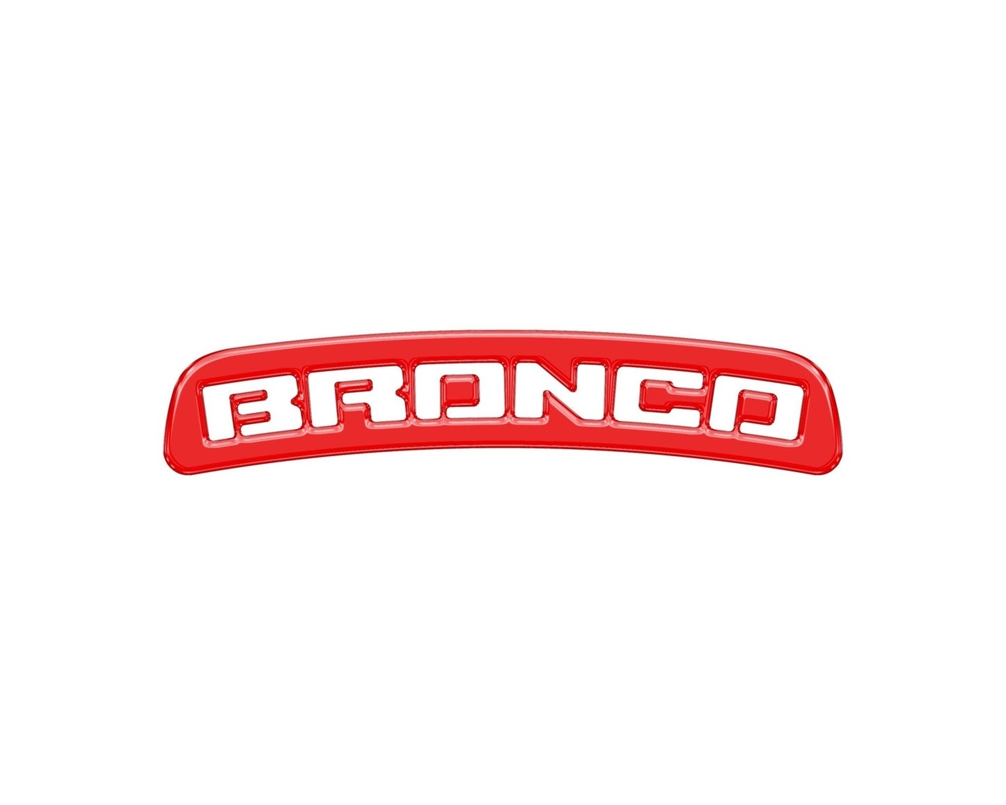 Third Brake Light Overlay Fits 2021 - 2026 Ford Bronco - Speedlogix
