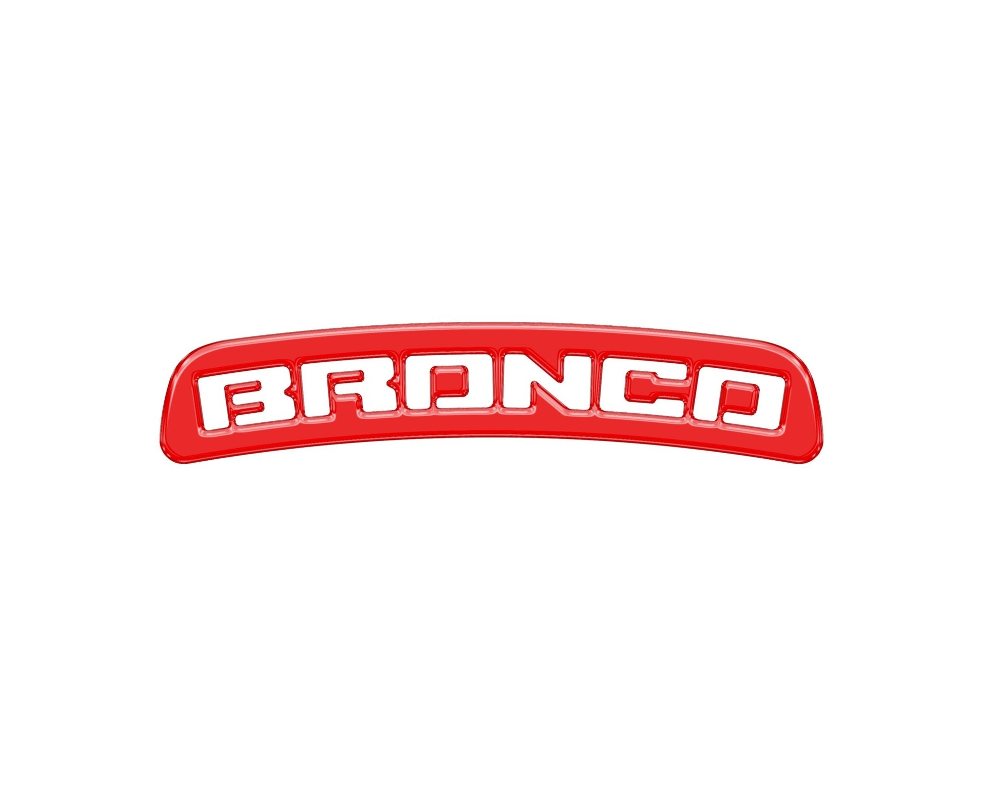 Third Brake Light Overlay Fits 2021 - 2026 Ford Bronco - Speedlogix