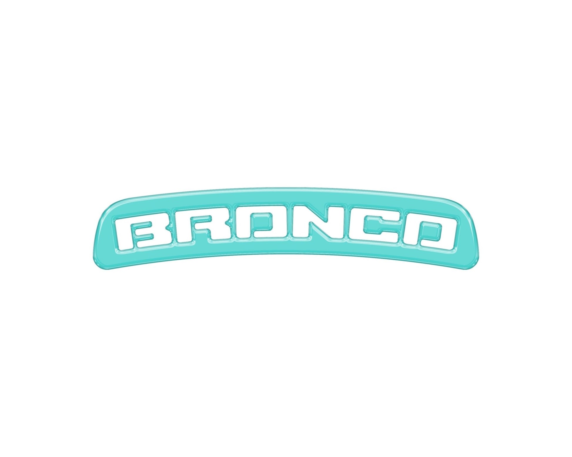 Third Brake Light Overlay Fits 2021 - 2026 Ford Bronco - Speedlogix