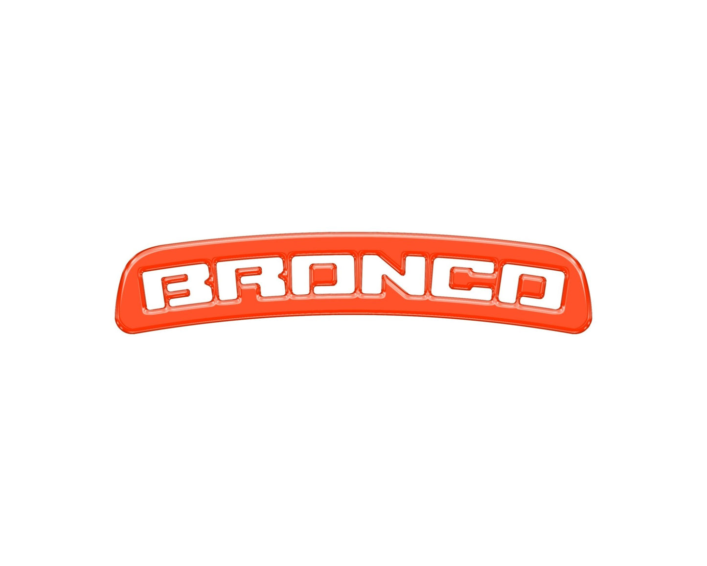 Third Brake Light Overlay Fits 2021 - 2026 Ford Bronco - Speedlogix
