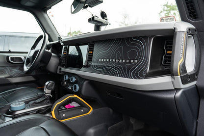 Topo 3 Piece Dash Kit (Printed Series) - 2021+ Bronco - Speedlogix