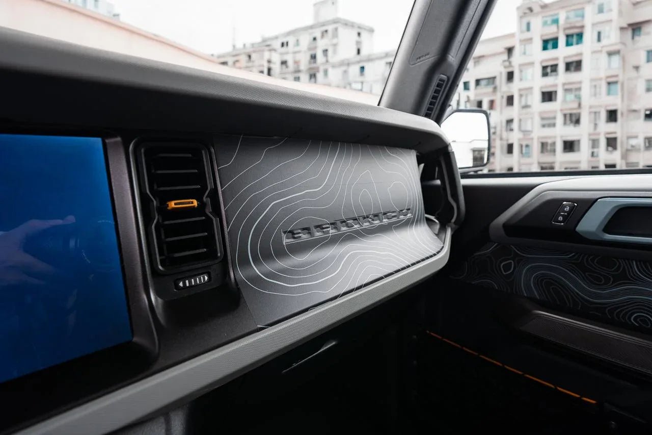 Topo 3 Piece Dash Kit (Printed Series) - 2021+ Bronco - Speedlogix