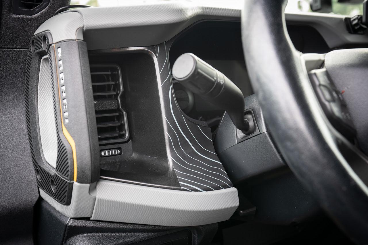 Topo 3 Piece Dash Kit (Printed Series) - 2021+ Bronco - Speedlogix