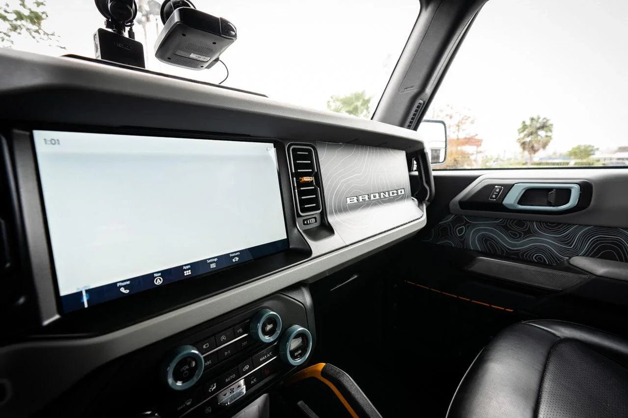 Topo 3 Piece Dash Kit (Printed Series) - 2021+ Bronco - Speedlogix