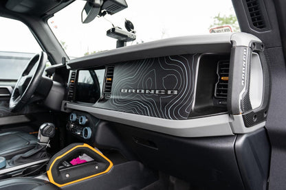 Topo 3 Piece Dash Kit (Printed Series) - 2021+ Bronco - Speedlogix