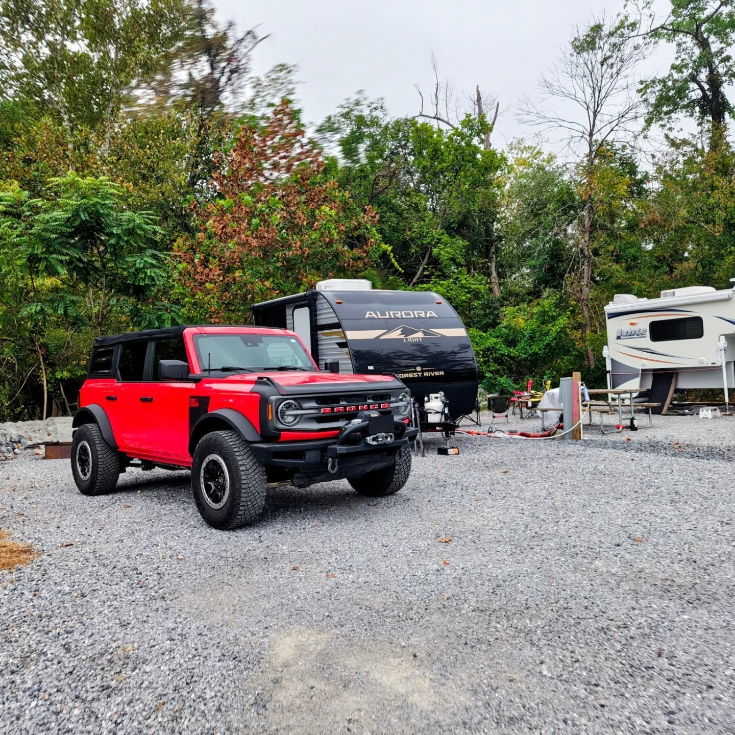 Topo American Flag Fender Overlays - 2021+ Bronco - Speedlogix