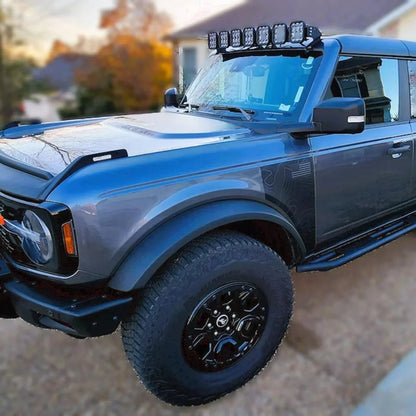 Topo American Flag Fender Overlays - 2021+ Bronco - Speedlogix