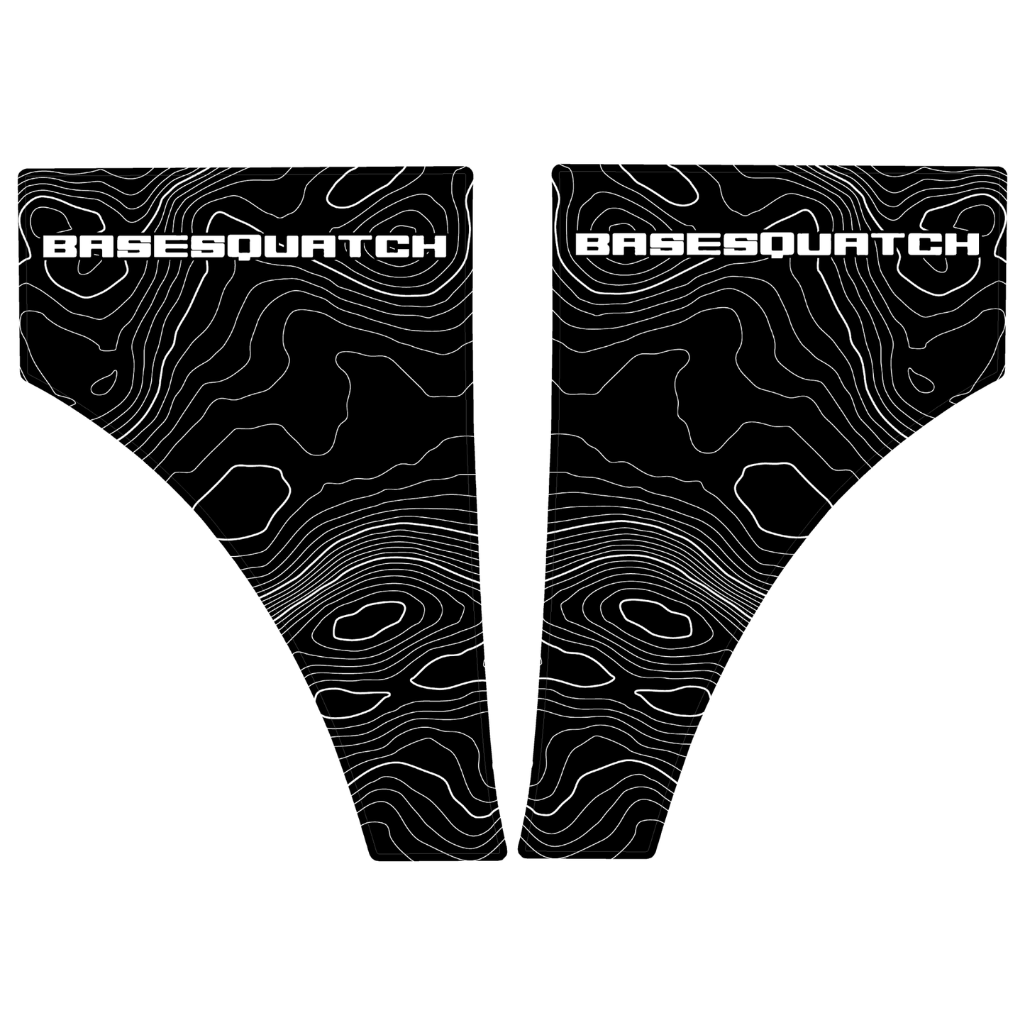 Topo American Flag Fender Overlays - 2021+ Bronco - Speedlogix