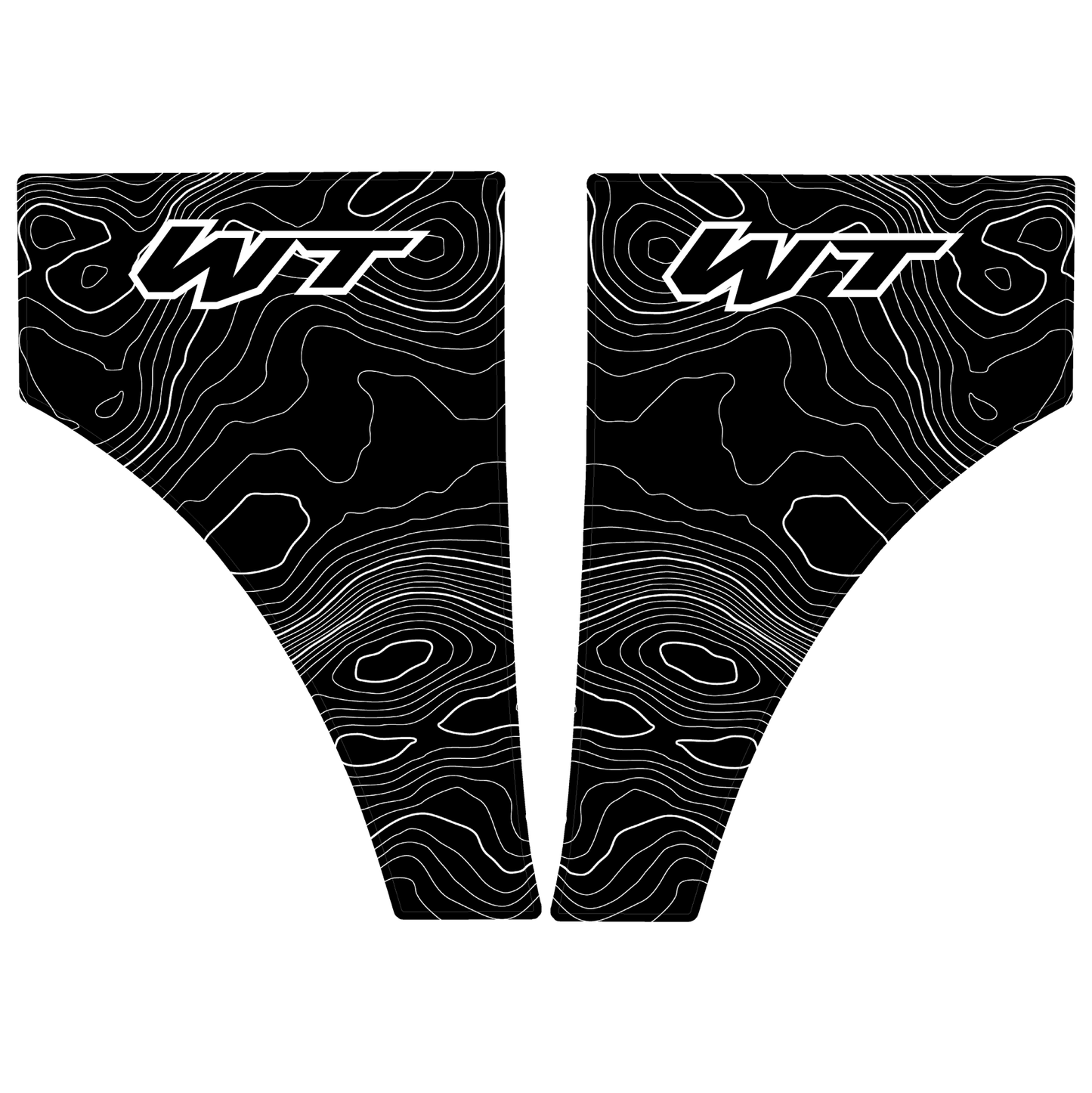 Topo American Flag Fender Overlays - 2021+ Bronco - Speedlogix