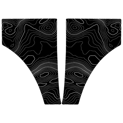 Topo American Flag Fender Overlays - 2021+ Bronco - Speedlogix