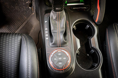 Topo Automatic Shifter Overlay (Printed Series) - 2021+ Bronco Automatic - Speedlogix