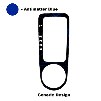 Topo Automatic Shifter Overlay (Printed Series) - 2021+ Bronco Automatic - Speedlogix