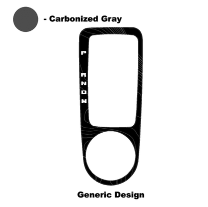 Topo Automatic Shifter Overlay (Printed Series) - 2021+ Bronco Automatic - Speedlogix