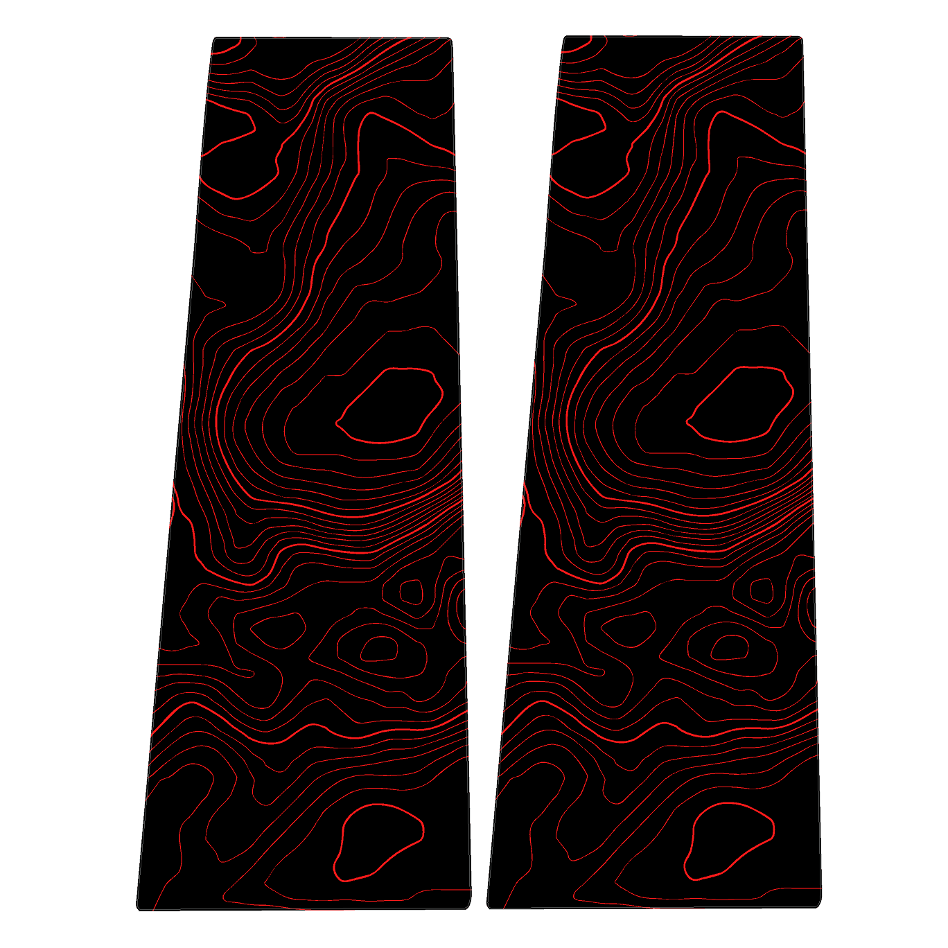 Topo B Pillar Protection Kit - 2021+ Bronco - Speedlogix