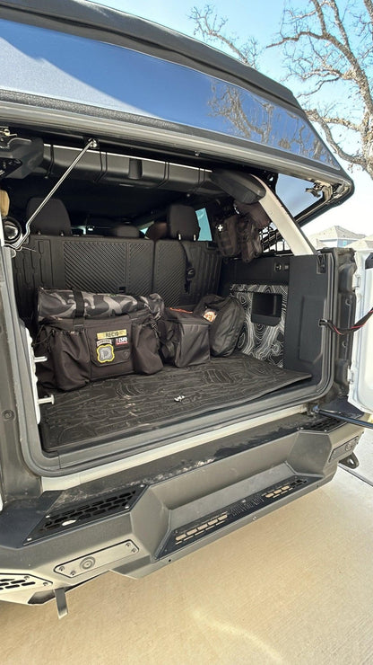 Topo Cargo Area Overlay Kit Part 1 (Printed Series) - 2021+ Bronco 4 Door - Speedlogix