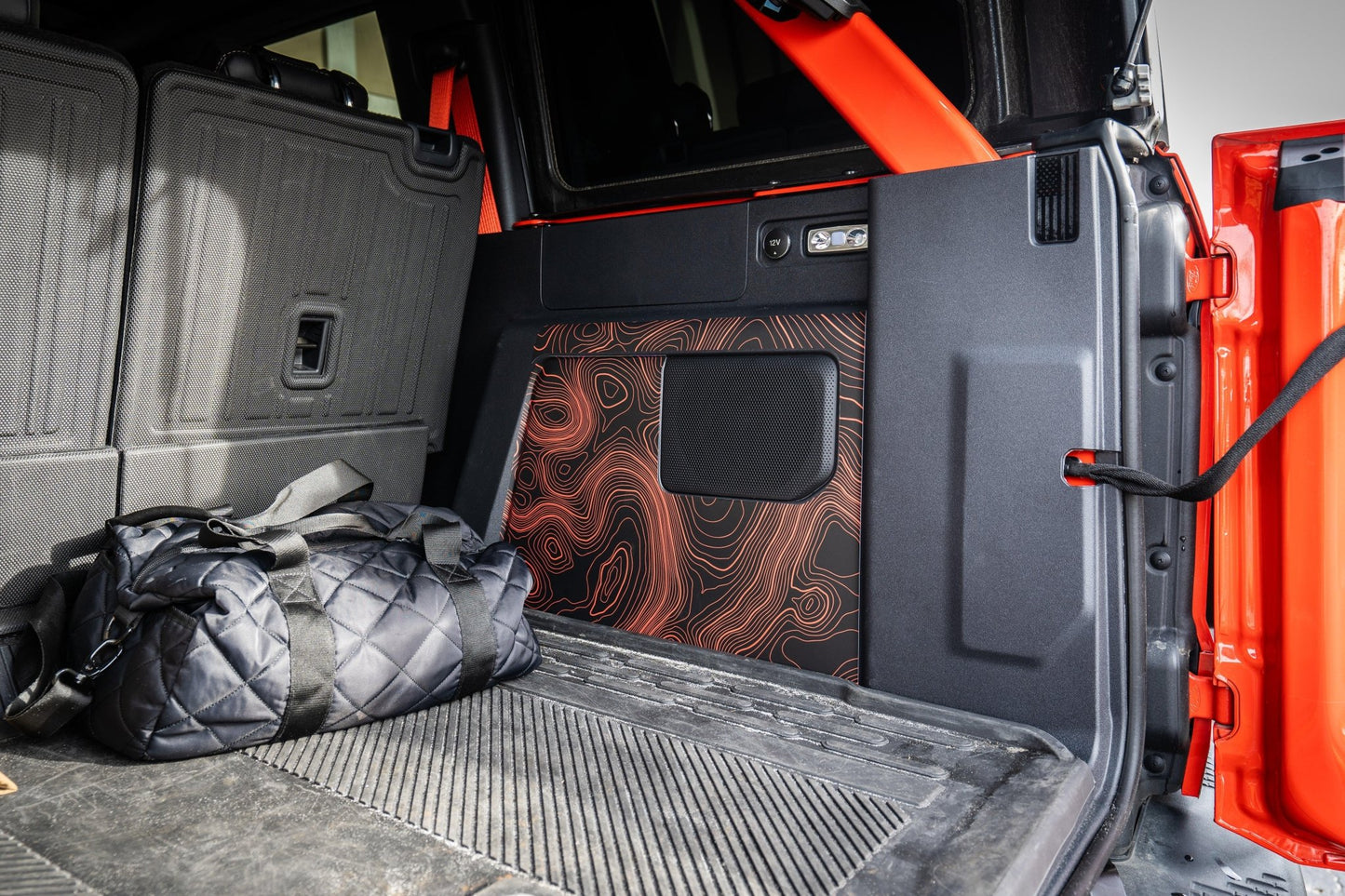 Topo Cargo Area Overlay Kit Part 1 (Printed Series) - 2021+ Bronco 4 Door - Speedlogix