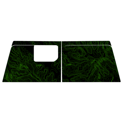 Topo Cargo Area Overlay Kit Part 1 (Printed Series) - 2021+ Bronco 4 Door - Speedlogix