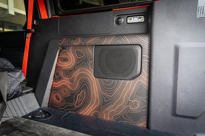 Topo Cargo Area Overlay Kit Part 1 (Printed Series) - 2021+ Bronco 4 Door - Speedlogix