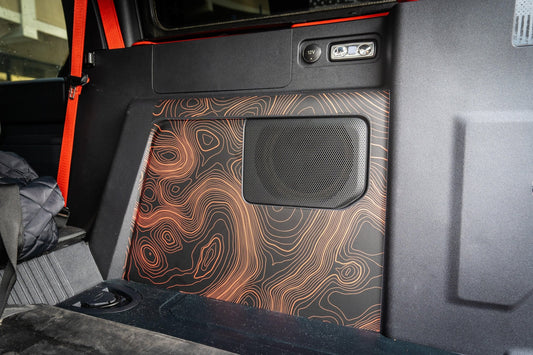 Topo Cargo Area Overlay Kit Part 1 (Printed Series) - 2021+ Bronco 4 Door - Speedlogix