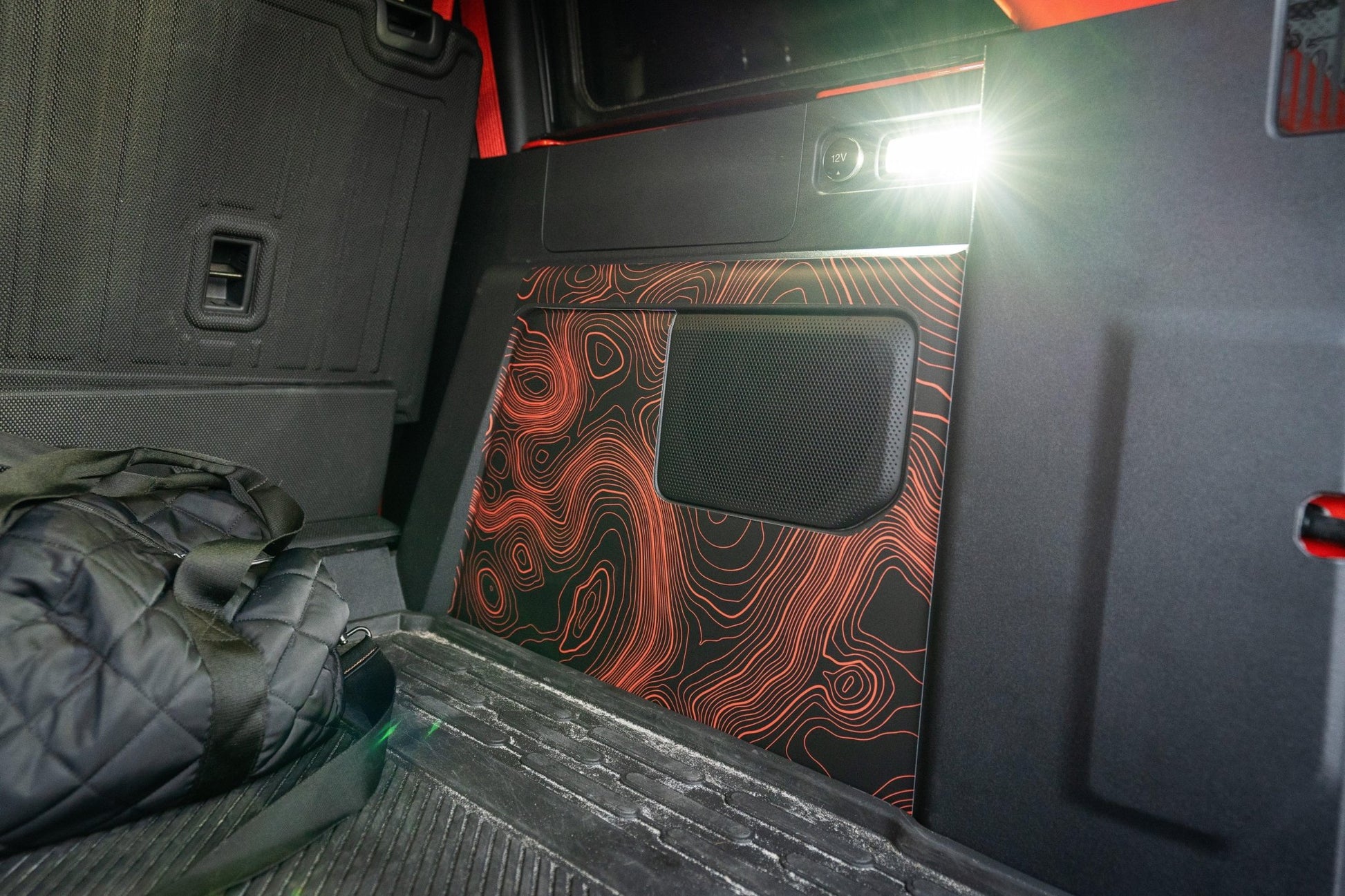 Topo Cargo Area Overlay Kit Part 1 (Printed Series) - 2021+ Bronco 4 Door - Speedlogix