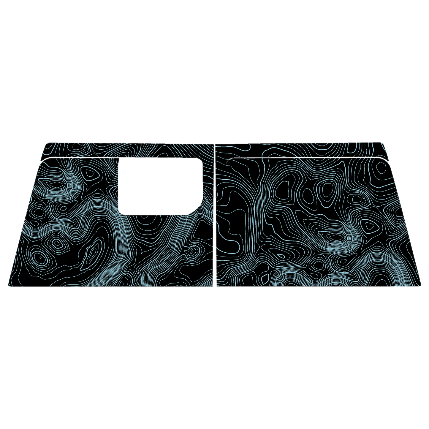 Topo Cargo Area Overlay Kit Part 1 (Printed Series) - 2021+ Bronco 4 Door - Speedlogix