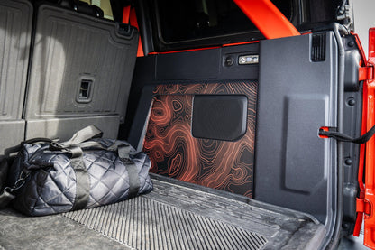 Topo Cargo Area Overlay Kit Part 1 (Printed Series) - 2021+ Bronco 4 Door - Speedlogix
