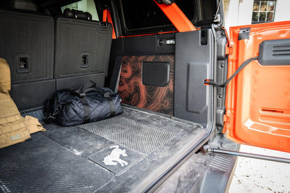 Topo Cargo Area Overlay Kit Part 1 (Printed Series) - 2021+ Bronco 4 Door - Speedlogix